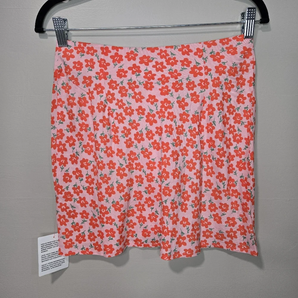 Asos Floral Pink Skirt - Picture 2 of 8